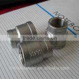 Stainless Steel Pipe Fitting 1/2*3/8 Inch Reducing Socket Banded