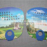 OEM PP Material Cheap Advertising Plastic Big Hand Fan for Promotion thumbnail-6