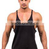 Blank Poly-Cotton Stringer Tank Tops,Muscle Tank Tops, Mens Custom Vest for Gym Fitness Bodybuilder thumbnail-3
