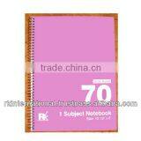 One Subject Notebook