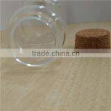 Transparent 35*45mm High Borosilicate Glass Bottle With Wood Cork thumbnail-5