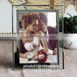 4x6 5x7 Hanging Beveled Glass Photo Picture Frame for Home Decor Gifts thumbnail-3