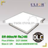 40W Natural White Led Panel Light 2x2 Led Flat Panel 600x600 Ceiling Panel Light With CE ROHS DLC UL Square Led Panel Light Quality Choice thumbnail-1