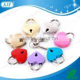 AJF 2015 New Arrival Silver Heart Shape Mini Notebook Lock thumbnail-6