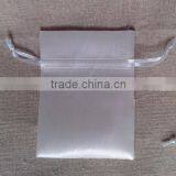White Satin Bag