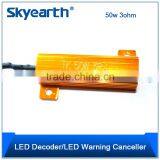 Hot Sale High Quality Led Load Resistors for Turn Signal Light 50w 3ohm Auto Parts Chevrolet Cruze thumbnail-3