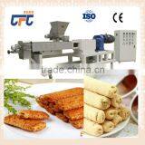 Puffed Corn Wheat Snacks Food Extruder Production Line