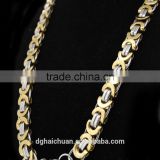Wholesale Cheap chunky initial chain necklace fashion jewelry 2015 in metal