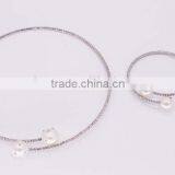 Online Shopping Promotional Prices White Gold Necklace Set Price in Malaysia GJ-080 thumbnail-1