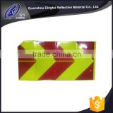 PVC micro prismatic arrow pattern reflective warning tape