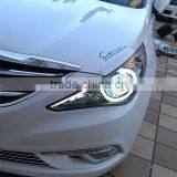 Car Accessories for Hyundai Sonata 2011 up Angel Eye Light Bar Head Lamp Modified Head Light (ISO9001&TS16949) Quality Choice thumbnail-3