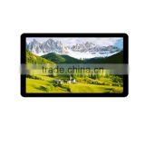 26" rounded stand-alone wall hanging LCD advertising player