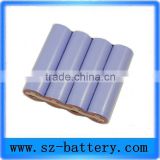 rechargeable li-ion icr battery pack 5200mah 7.4v