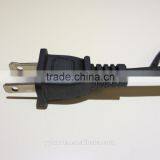 CUL Approval 2 Prong Polarity NEMA1-15P With Spt-1 18awgx2c Power Cord