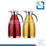 Hot Sale Double Wall 1.0L/1.5L/2.0L Stainless Steel Thermos Tea Coffee Pot thumbnail-2