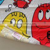 2015 HOT Sell 100% Cotton Silk Screen Printing Cartoon Baby Beach Towel Household Baby Bath Towel thumbnail-4