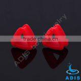 Silicon Triangle Shape Earrings Tunnel Studs
