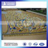 Master of Urban Planning Model With Wooden Material