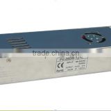 250w constant voltage12v indoor led power supply with input 170-240v