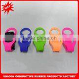 Hot Sell Wholesale Cheap Colorful Silicone Cell Phone Charger Holder thumbnail-1