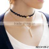 2016 Fashion Trend Sexy Lace Necklace Elegant Black Velvet Choker Quality Choice thumbnail-2