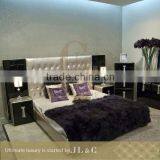 Luxury Solid Wood Magnifying Led Mirror for Bed Room Sets-JB17-03- JL&C Furniture thumbnail-1