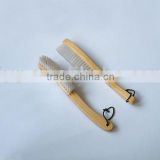 wooden clothes cleaning brush