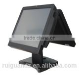 Dual pos touch stand for spare parts tablet touch screen