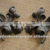 Ornamental Wrought Iron Components of Cast Flower thumbnail-1