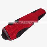 4 Season Light Weight Hiking Red Polyester Mummy Sleeping Bag thumbnail-1