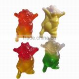 Lovely Dancing Rabbit Gummy Cand(animal shape fruit gummy candy)