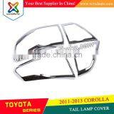 2011-2013 Corolla ABS Chrome Car Tail Lamp Cover