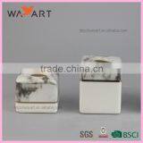Decoracted Ceramic Essential Oil Aroma Diffuser With Marble Design