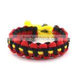 Fashion National Paracord Bracelet With Metal Closure thumbnail-4
