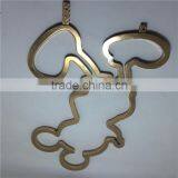 Mickey Mouse Logo in Gold Plating , Factory Direct Die Casting Mickey Design Metal Logo Cartoon Sign thumbnail-4