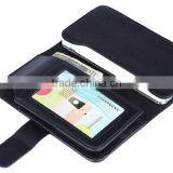 Mobile Phone Leather Wallet With Card Holder Smart Phone Leather Case thumbnail-3