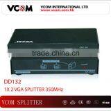 VCOM High Quality 1 Input 2 Output VGA Black SPLITTER thumbnail-1