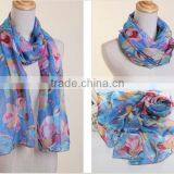 Long Chiffon Scarves thumbnail-1