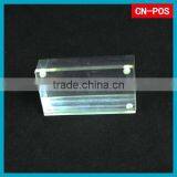 Acrylic Magnetic Label Holder for Supermarket Displaying