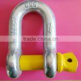 Us Type Safety Drop Forged Steel Screw Pin Lifting Chain d Shackle thumbnail-3