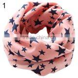 Stars Children's Cotton Neckerchief Kids Boy Girl Scarves Shawl Unisex Winter Knitting thumbnail-2