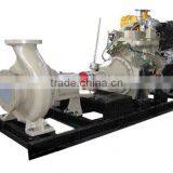 water cooled in line 4 stroke wet cylinder liner direct injection water pump genset
