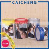 Creative Paper Round Tube Packaging Box for T-shirt