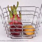 kitchenware stainless steel fruit basket apple basket