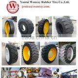 Professional Customized Skidsteer Lift Forklift OTR Solid Tire Rim thumbnail-5