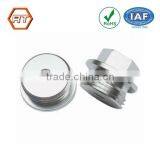 Zinc Coated Clear Cnc Turned Steel Parts