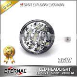 5in 36W Round Sealed Dual Beam Led Headlamp for Automotive Fire Truck off Road thumbnail-1