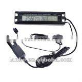 3in1Digital LCD DC 12V Backlight Clock CAR Thermometer Monitor Voltage Display