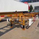 2016 Hot Sale CIMC 40ft 3 Axle Shipping Container Skeleton Frames Semi Trailer thumbnail-6