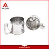 Hand Operated Stainless Steel Kitchen Flour Sifter/strainer thumbnail-1